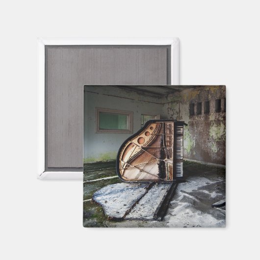 Dead Piano Magneet (Voorkant / Achterkant)