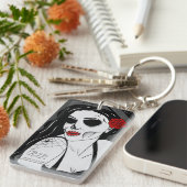 Dead Pinup Sleutelhanger (Voorkant Rechts)