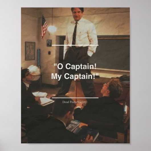 Dead Poet Society 3 Poster (Voorkant)