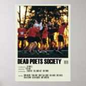 Dead Poets Society Alternative Art Movie Large 3 Poster (Voorkant)