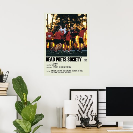 Dead Poets Society Alternative Art Movie Large 3 Poster (Thuiskantoor)