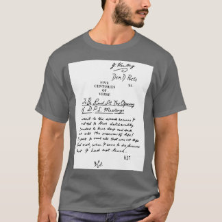 Dead Poets Society, vijf eeuwen vers zwart T-shirt