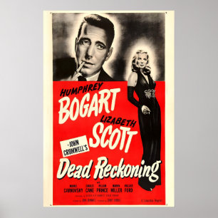 Dead Reckoning 1946 Film POSTER PRINT A5-A1 40s