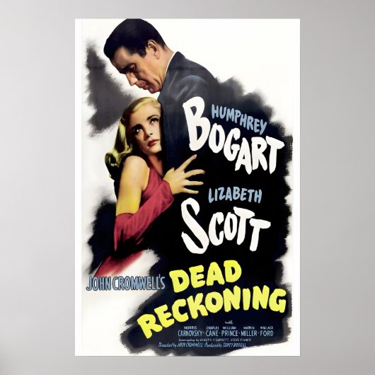 Dead Reckoning 1946 Film POSTER PRINT A5-A1 40s (Voorkant)