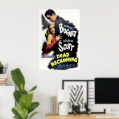 Dead Reckoning 1946 Film POSTER PRINT A5-A1 40s (Thuiskantoor)