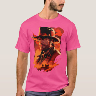 Dead Red Dead John Marston Gaming T-shirt