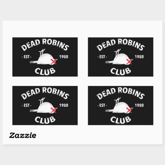 Dead Robins Club sticker (Vel)