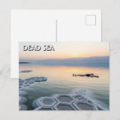 Dead Sea Jordan Travel Briefkaart (Voorkant / Achterkant)