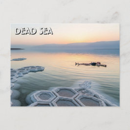Dead Sea Jordan Travel Briefkaart