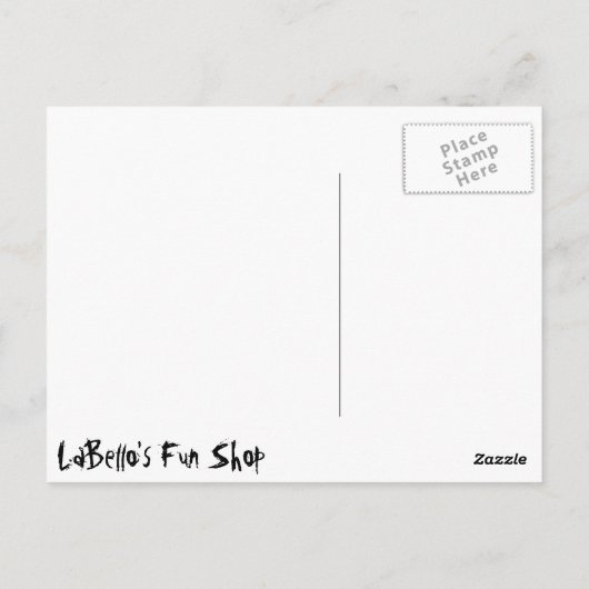 Dead Secrets No.2 Briefkaart (Achterkant)