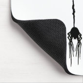 Dead Smoshed Spider Hanging via het web Muismat (Hoek)