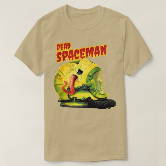 Dead Spaceman in Space Suit Space Astronaut Premiu T-shirt (Design voorkant)