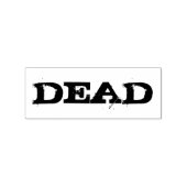 Dead Stamp Rubberstempel (Gestempeld)