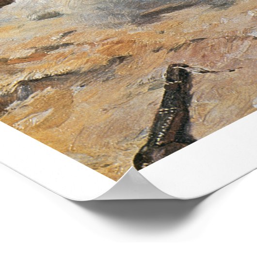 Dead Sure: een Amerikaanse Cavalry-trooper in de j Poster (Hoek)