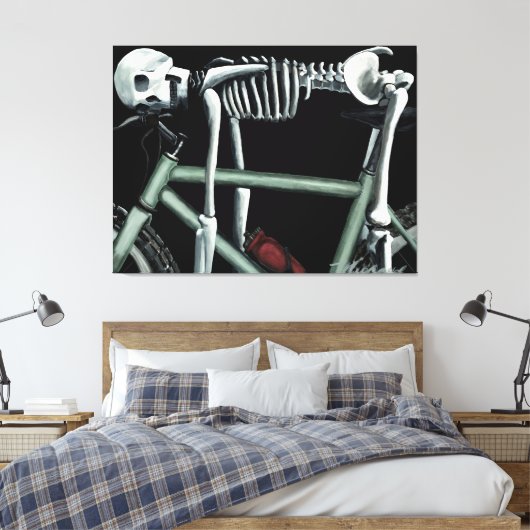 Dead Tired Canvas Afdruk (Insitu (Slaapkamer))