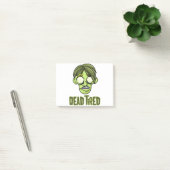 Dead Tired - grappige zombie Post-it® Notes (Kantoor)