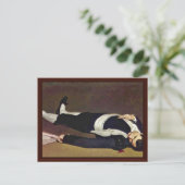 Dead Toreador door Manet Edouard Briefkaart (Staand voorkant)