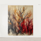 Dead Tree 3 - Waterverf Wandkleed (Voorkant)