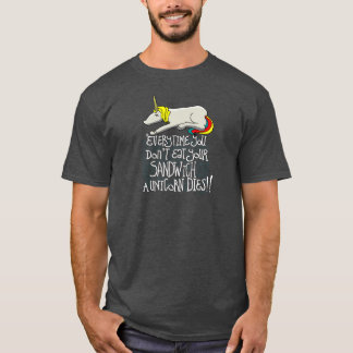 Dead unicorn t-shirt