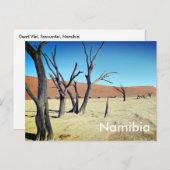 Dead Vlei, Namibië Briefkaart (Voorkant / Achterkant)