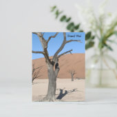 Dead Vlei, Namibië Briefkaart (Staand voorkant)