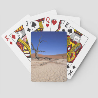 Dead Vlei, Sossusvlei, Namib-Naukluft Nationaal Pokerkaarten