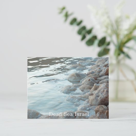 Dead Zee Israel Briefkaart (Staand voorkant)