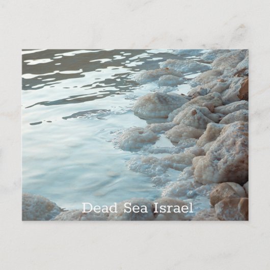 Dead Zee Israel Briefkaart (Voorkant)
