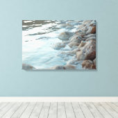 Dead Zee Israel Canvas Afdruk (Insitu (Houten vloer))