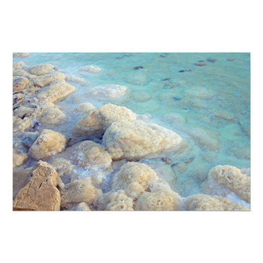 Dead Zee Israel Foto Afdruk (Voorkant)