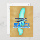 Dead Zee Travel Poster Briefkaart (Voorkant / Achterkant)
