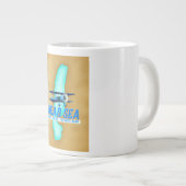 Dead Zee Travel Poster Grote Koffiekop (Voorkant rechts)