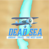 Dead Zee Travel Poster Sticker (Voorkant)
