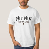 Deadbeat Freeloader Slacker Lowlife Loser Afscheid T-shirt (Voorkant)