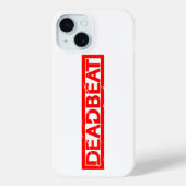 Deadbeat Stamp Case-Mate iPhone Case (Achterkant)