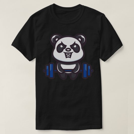 Deadhet Panda-werk uit T-shirt (Design voorkant)