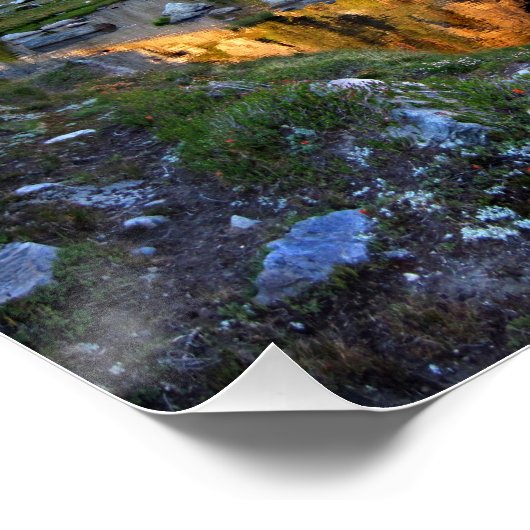 Deadhorse Lake Sunrise - Sierra Perfect Poster (Hoek)