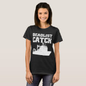 Deadliest Catch Angler Visser Deadliest Catch T-shirt (Voorkant volledig)