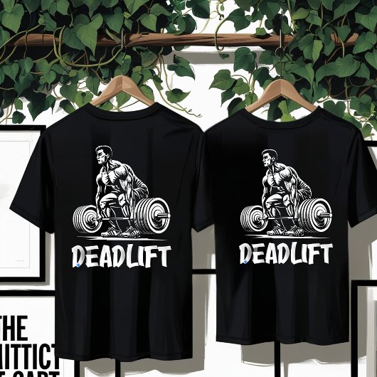 Deadlift Beast Gym T-shirt – Powerlifting, Workout