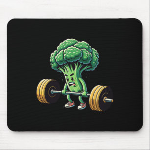 Deadlift Broccoli Gym Fitness Motivatie Bodybuild Muismat