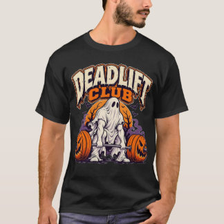 Deadlift Club Grappige Halloween Gym T-shirt