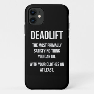 Deadlift - Funny Gym-thema - Nieuwe uitzending Case-Mate iPhone Case