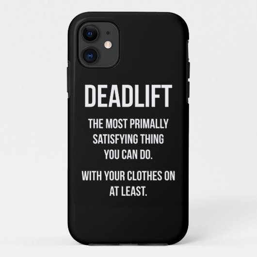 Deadlift - Funny Gym-thema - Nieuwe uitzending Case-Mate iPhone Case (Achterkant)