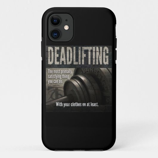 Deadlift - Funny Gym-thema - Nieuwe uitzending Case-Mate iPhone Case (Achterkant)