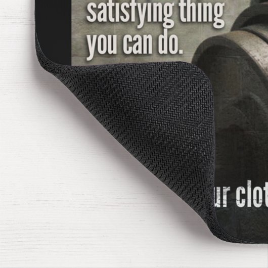 Deadlift - Funny Gym-thema - Nieuwe uitzending Muismat (Hoek)