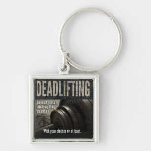 Deadlift - Funny Gym-thema - Nieuwe uitzending Sleutelhanger