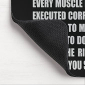 Deadlift - Funny Workout Motivatie Muismat (Hoek)
