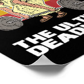 Deadlift Jesus I Christelijke Weightlift Funny Wor Poster (Hoek)