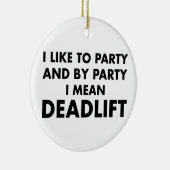 Deadlift Keramisch Ornament (Rechts)