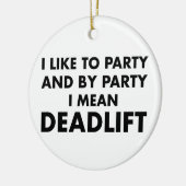 Deadlift Keramisch Ornament (Links)